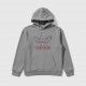 Adidas Originals Γυναικείο Φούτερ με Κουκούλα Γκρι / Pre Owned